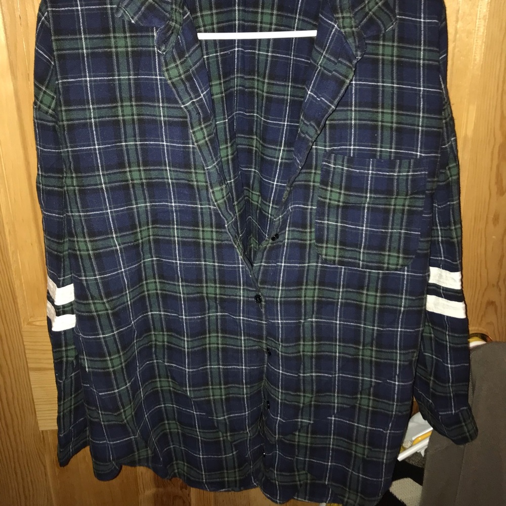 Plaid button up